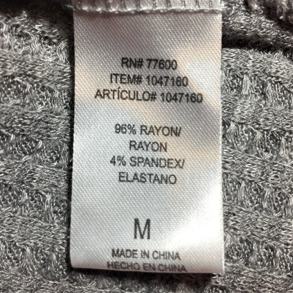 Chaser Long Sleeve Thermal / Waffle Knit Tee - M - Picture 6 of 7